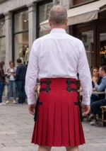 Men's Canadian Flag Hybrid Kilt Back
