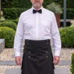 Men's Classic Black Utility Kilt