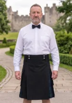 Men's Classic Black Watch Tartan Hybrid Kilt