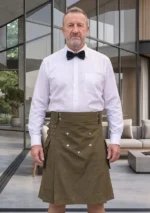 Men's Classic Brown Utility Kilt