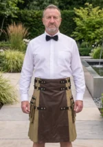 Men's Classic Khaki Hybrid Kilt