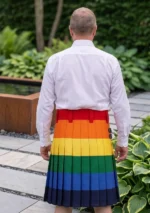 Men's Classic Rainbow Kilt Back