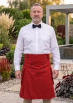 Men's Classic Red Utility Kilt