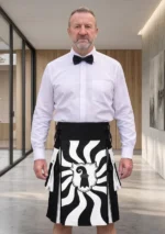 Men's Coat Of Arms Utility Kilt