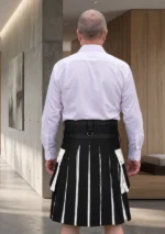 Men's Coat Of Arms Utility Kilt Back