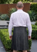 Men's Denim Sports Kilt Back