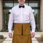 Men's Double Pocket Brown Utility Kilt
