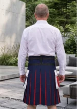Men's England Flag Kilt Back