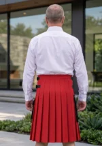 Men's German Flag Kilt Back