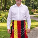 Men's German Flag Utility Kilt