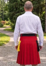 Men's German Flag Utility Kilt Back