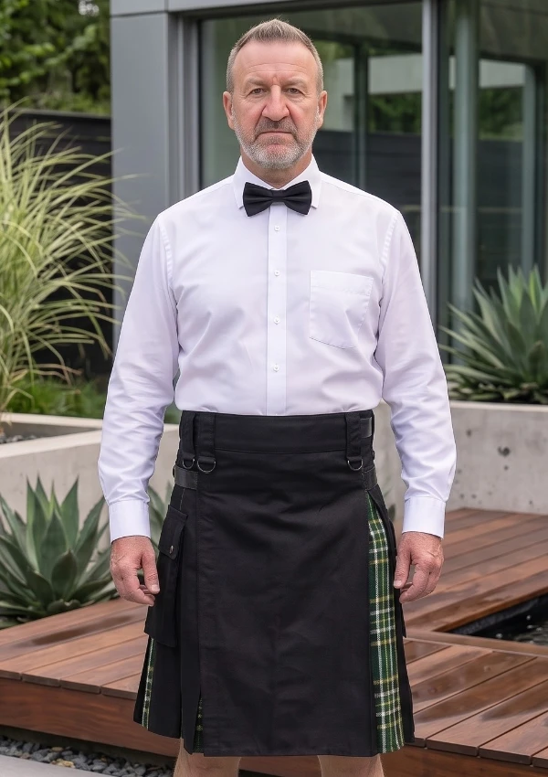 Men's Irish Tartan Hybrid Kilt