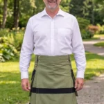 Men's Khaki Fashion Utility Kilt