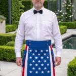 Men's Modern American Flag Hybrid Utility Kilt