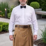 Men's Modern Multi Pockets Work Kilt