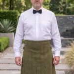 Men's Mustard Yellow Tweed Kilt