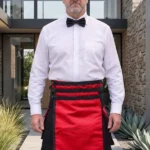 Men's Premium Black and Red Fashion Kilt
