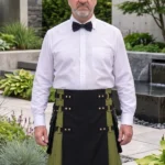 Men's Scottish Black Fashion Kilt