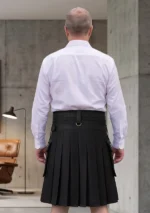 Men's Scottish Black Watch Hybrid Kilt Back