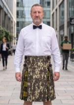 Men's Scottish Classic Camoflage Kilt