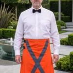 Men's Scottish Orange Firefighter Utility Kilt