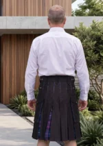 Men's Traditional Scotland Hybrid Kilt Back