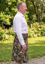 Men's Traditional Scottish Tactical Kilt Side