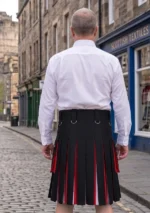 Men's US America Flag Utility Kilt Back