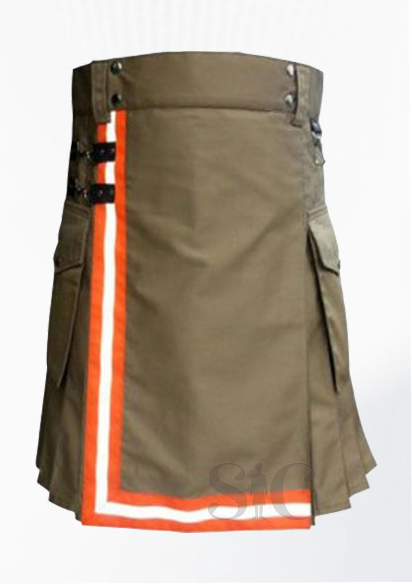 Modern Design Firefighter Kilt Design 5