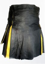 Diseño de falda escocesa de cuero de diseño moderno 10