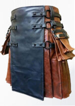 Modern Design Leather Kilt Design 11