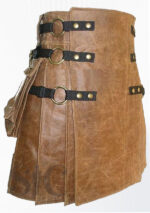 Modern Design Leather Kilt Design 13