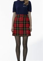 Diseño de falda escocesa de diseño moderno 16