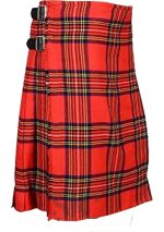 Diseño moderno de falda escocesa de tartán 9