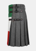 Modern Italian Flag Hybrid Kilt Left