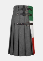 Modern Italian Flag Hybrid Kilt Right