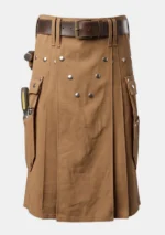 Modern Multi Pockets Work Kilt