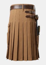 Modern Multi Pockets Work Kilt Back