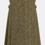 Mustard Yellow Tweed Kilt