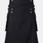 Premium Black Working Kilt