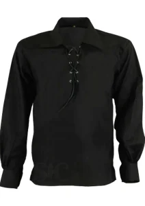 Black Jacobite Ghillie Shirt
