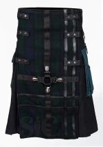 Premium Quality Black Watch Hybrid Tartan Kilt