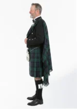 Premium Quality Custom Made Scottish Wedding Kilt Design 17 Left Side
