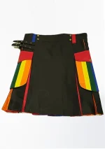 Premium Quality Custom Made Traditional Scottish Rainbow Kilt