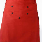Premium Quality Traditional Scottish Red Utility Kilt Design 18