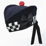 Premium Quality Hand Made Scottish Blue Glengarry Hat