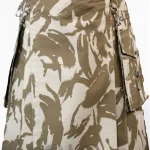 Premium Quality Hand Made Scottish Camo Utility Kilt