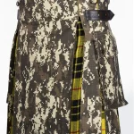 Premium Quality Hand Made Scottish Camoflage Kilt