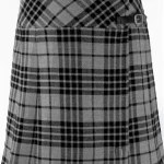 Premium Quality Hand Made Scottish Grey Hamilton Tartan Kilt