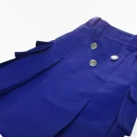 Premium Quality Hand Made Scottish Royal Blue Baby Utility Kilt
